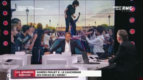 Multiplication des soirées "Projet X": "Les jeunes pourraient faire autre chose que de se biturer la gueule", tacle Charles Consigny