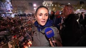 Attentats: les Parisiens se rassemblent place de la République, malgré l'interdiction