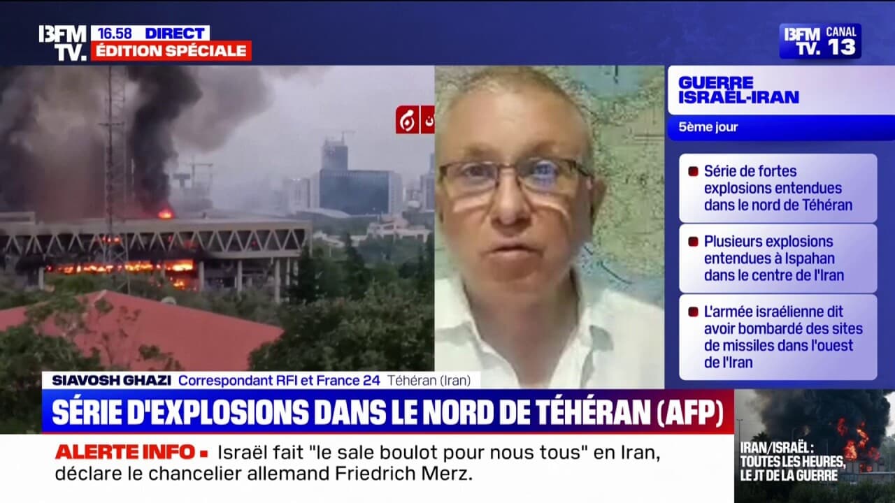 Conflit entre Israël et l'Iran: plusieurs fortes explosions ont été