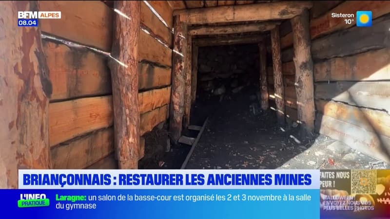 Hautes-Alpes: des mines de charbon anthracite restaurées