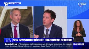 Son investiture décriée, Quatennens se retire - 16/06