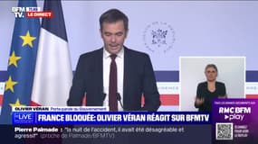 Olivier Véran sur les grèves reconductibles: "Mettre la France à l'arrêt, ce serait alourdir une facture déjà salée"