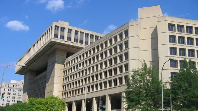 Le siège du FBI, à Washington.