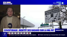 Voies de covoiturage: bientôt des radars sur la M6/M7