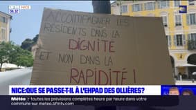 Nice: grévistes et direction s'opposent à l'Ehpad des Ollières