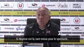 Kombouaré : "Gagner contre le PSG avec Neymar sera encore plus retentissant"