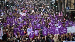 Manifestation contre les violences faites aux femmes le 23 novembre  2019 à Paris