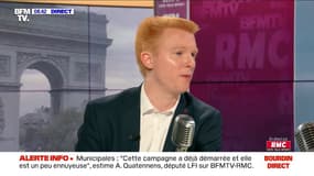 Décrocheurs de portraits d'Emmanuel Macron: Adrien Quatennens "soutient ceux invités à comparaître"