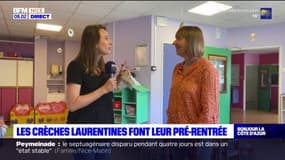 Saint-Laurent-du-Var: les petits font leur pré-rentrée dans les crèches