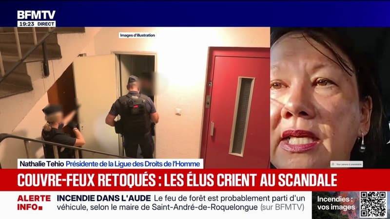 Couvre-feux pour les mineurs: "C'est une atteinte à la liberté d'aller et de venir", assure Nathalie Tehio, présidente de la Ligue des droits de l'Homme