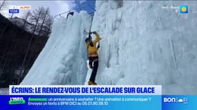 Écrins: un rendez-vous incontournable pour l'escalade sur glace