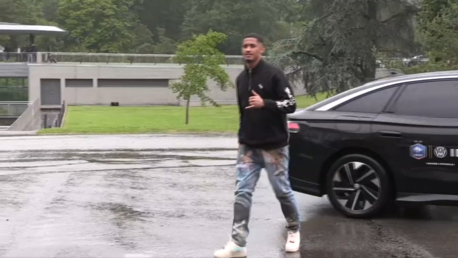 William Saliba à Clairefontaine, le 29 mai 2024 William Saliba à Clairefontaine, le 29 mai 2024