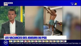 Les vacances des joueurs du PSG en images