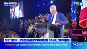 Sisteron : les derniers vœux à la population pour le maire Daniel Spagnou