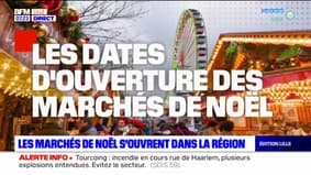 Nord-Pas-de-Calais: les marchés de Noël ouvrent