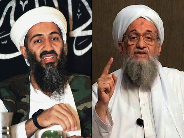 Oussama Ben Laden et Ayman al-Zawahiri.