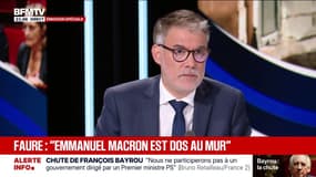 Crise politique: "Je crois qu'Emmanuel Macron est dos au mur", estime Olivier Faure, premier secrétaire du PS