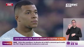 Cette fois c'est sûr, Kylian Mbappé va quitter le PSG !
