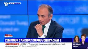 Éric Zemmour: "Globalement, la France ne travaille pas assez, n'a pas assez d'activité"