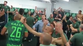 Le vestiaire de Chapecoense