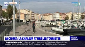 Jusqu'à 24°C: la chaleur attire les touristes à la Ciotat