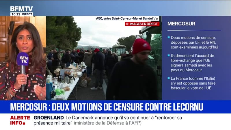 Mercosur: Prisca Thévenot (EPR) dénonce "le bruit, le chaos et la gesticulation" du RN et de LFI alors que leurs deux motions de censure sont examinées ce mercredi à l'Assemblée