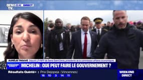 Fermeture d'usines Michelin: "Une autre politique est possible", assure Aurélie Trouvé (LFI)