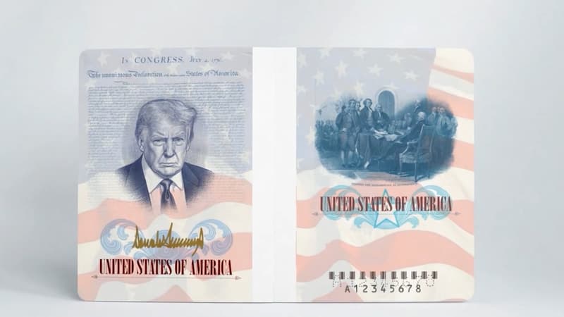 250 ans des États-Unis: le visage de Donald Trump va figurer face aux pères fondateurs dans un nouveau passeport américain "en édition limitée"