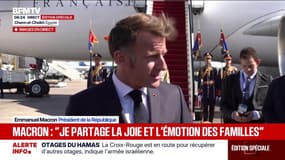 Sommet de la paix en Égypte: "La priorité, c'est évidemment la reprise des opérations humanitaires à Gaza", explique Emmanuel Macron 