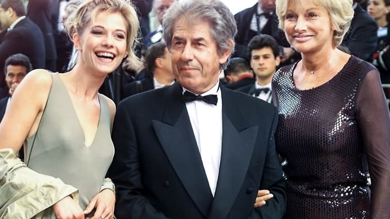 Philippe, Maryse Gildas et Flavie Flament à Cannes en mai 1999.