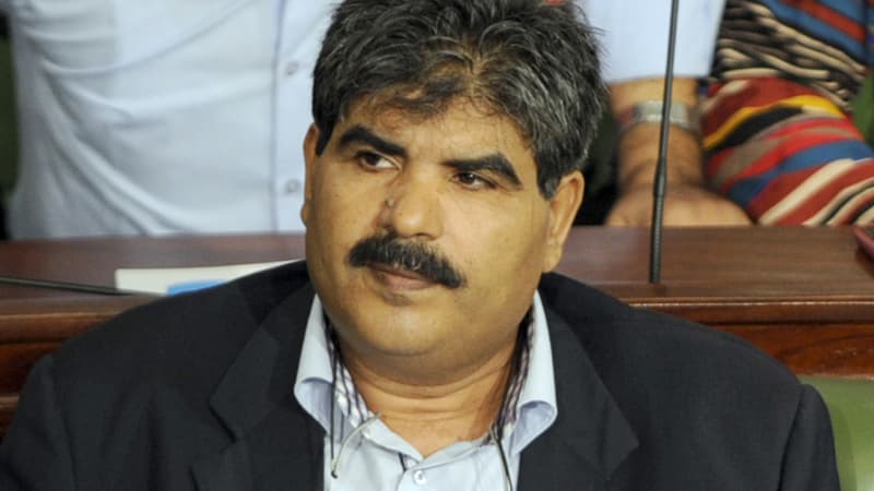 Le député de l'opposition Mohamed Brahmi, ici en octobre 2012 au sein de l'Assemblée constituante, à Tunis, a été assassiné le 25 juillet 2013.