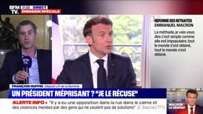 Pour François Ruffin (LFI), "Emmanuel Macron est complètement hors-sol et ne comprend pas comment vivent les gens"