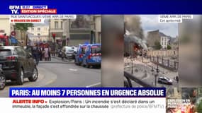 Explosion à Paris: sept personnes en situation d'urgence absolue et neuf en urgence relative