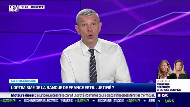 Nicolas Doze : L'optimisme de la Banque de France est-il justifié ? - 21/03