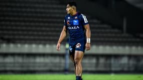 Yoram Moefana avec l'UBB, le 19 décembre 2020