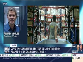 Romain Moulin (Exotec) : Comment le secteur de la distribution adapte-t-il sa chaîne logistique au Covid-19 ? - 05/05