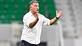 Christophe Galtier avec Al-Duhail au Qatar, en octobre 2024