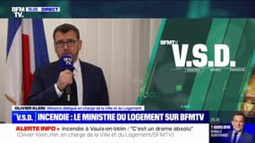 Vaulx-en-Velin: "Toute la lumière doit être faite sur les raisons de cet incendie", affirme Olivier Klein, ministre du Logement