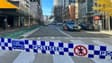 Un bandeau de la police australienne - Image d'illustration 