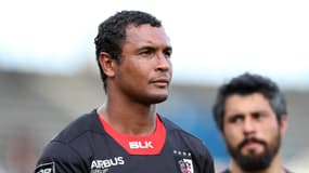 Thierry Dusautoir lors d'un match avec le Stade Toulousain en 2017.