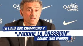PSG : L'ambition Ligue des champions ? "J'adore la pression" sourit Luis Enrique