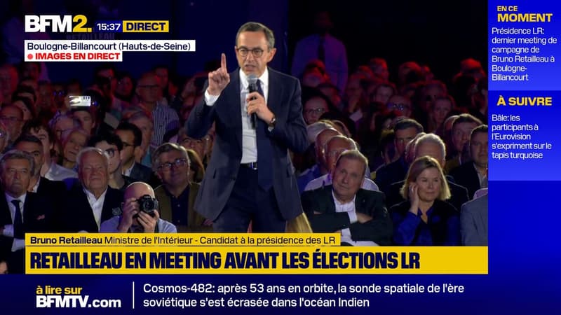 Bruno Retailleau parle de ses adversaires 