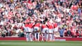 Les joueurs d'Arsenal face à Bournemouth, le 4 mai 2024