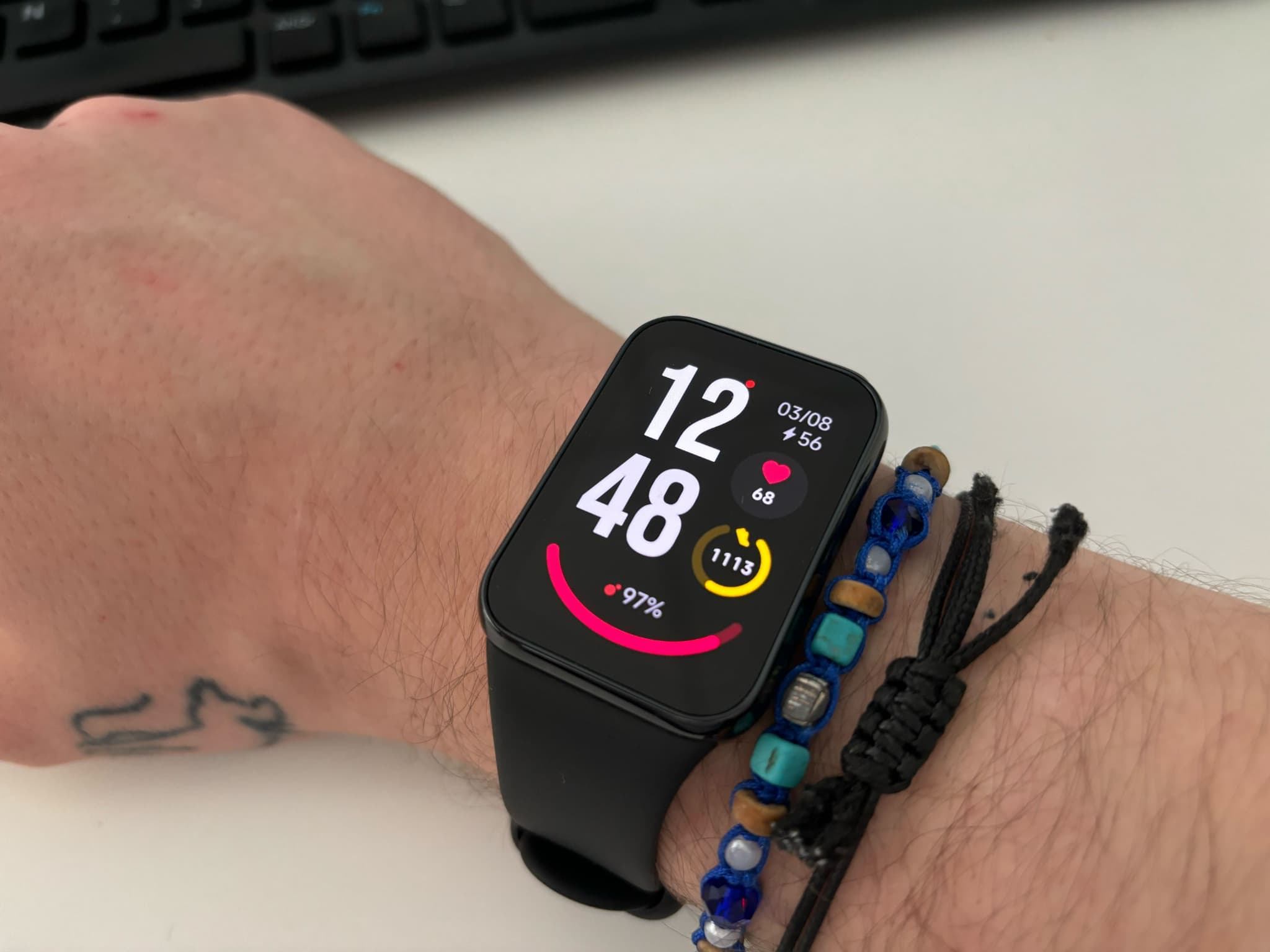 Kwmobile 2x Bracelet Adapté Pour Xiaomi Mi Band 8 Pro Bracelets De Tracker De Fitness En Noir Vert Fonce