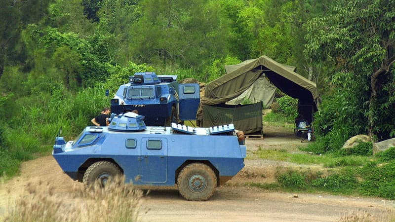 Les véhicules blindés à roues de la gendarmerie sont principalement utilisés en outre-mer.