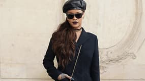 Rihanna au défilé Dior le 3 mars 2017 à Paris