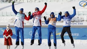 L'équipe de France de biathlon