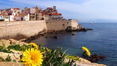 Vue d'Antibes