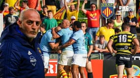 Mont de Marsan 16-41 USAP : "On ne voulait pas retourner en Pro D2", coach Arlettaz soulagé