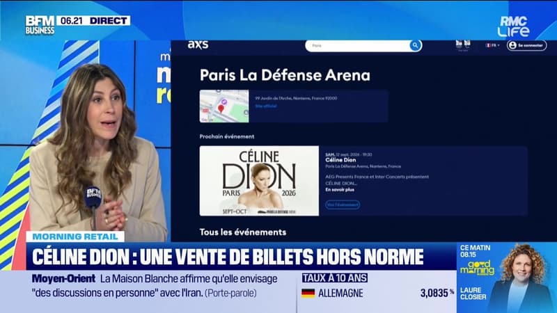 Morning Retail : Céline Dion, une vente de billets hors norme, par Eva Jacquot - 08/04